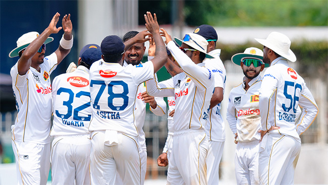 Bangladesh post 247 as Sri Lanka close out innings