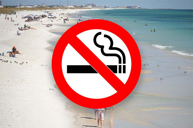 France bans smoking in beaches, in parks and bus shelters