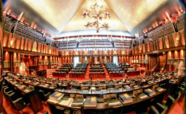Special Parliament sitting tomorrow
