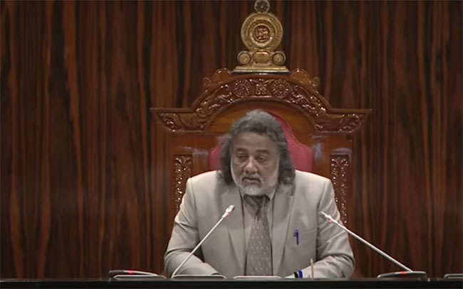 Special Parliamentary session commences