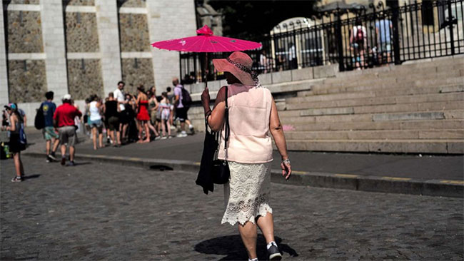 Unprecedented alerts in France as blistering heat grips Europe
