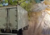 Driver arrested after explosives found inside a lorry in Habarana
