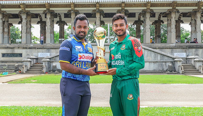 SL vs. BAN 1st ODI: Sri Lanka opts to bat first against Bangladesh at Premadasa