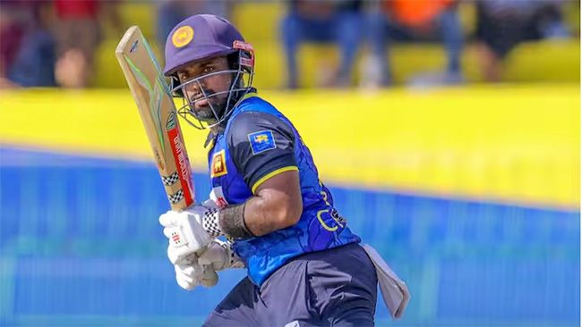 Charith Asalanka slams fifth ODI century