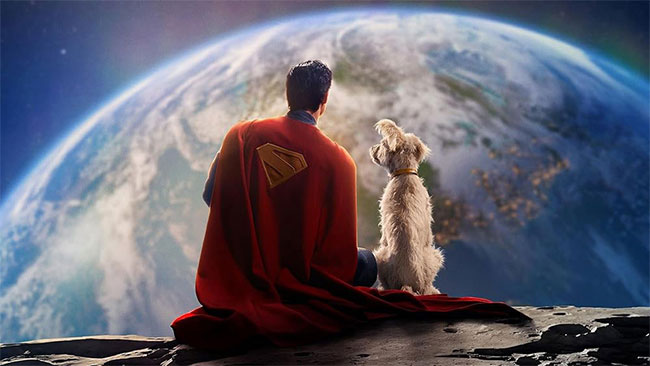 Superman returns to screens with kindness, flying dogs and space battles