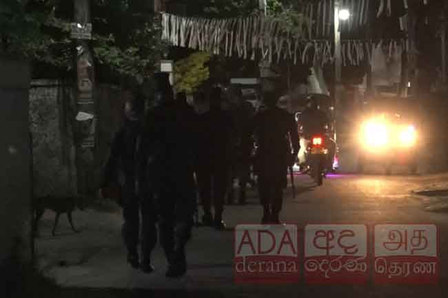 Sudden security operation launched in Ragama, Kandana, and Wattala