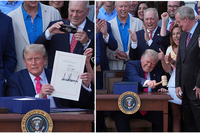 Trump signs big, beautiful bill on US Independence Day