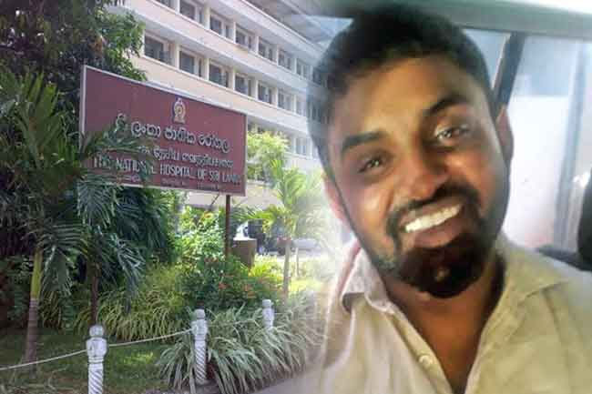 Harak Kata admitted to Colombo National Hospital
