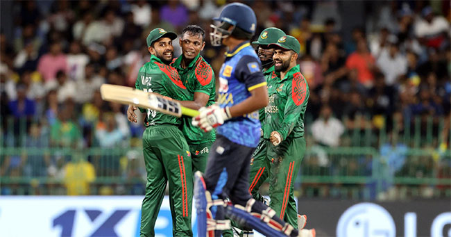 Bangladesh seal 16-run win over Sri Lanka to level series