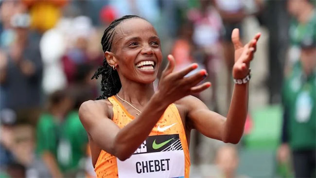 Kenyas Beatrice Chebet shatters womens 5,000m world record