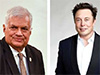 Ranils X post acknowledged: Elon Musk ready to further collaborate with Sri Lanka?
