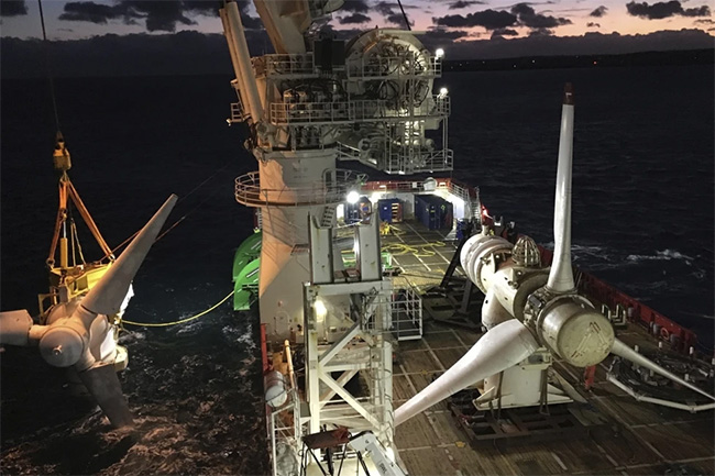 Underwater turbine spinning for 6 years off Scotlands coast is breakthrough for tidal energy