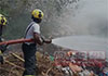 Fire breaks out at Karadiyana garbage dump in Piliyandala