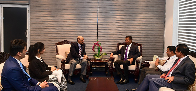 Sri Lanka-Pakistan discuss ways to improve economic, educational, and political ties