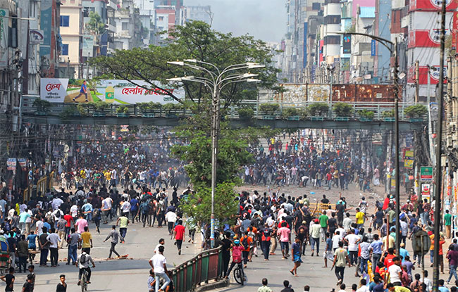 Sheikh Hasina authorised deadly Bangladesh crackdown, leaked audio suggests