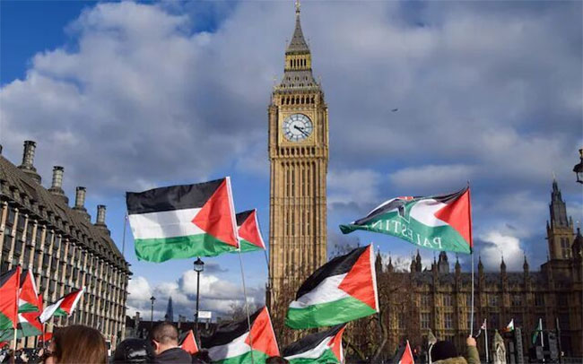 Dozens of British MPs call for UK to recognise Palestine as state