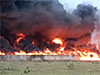 Massive fire erupts on goods train carrying diesel in Tamil Nadu