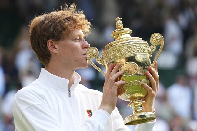 Sinner beats Alcaraz to win first Wimbledon title