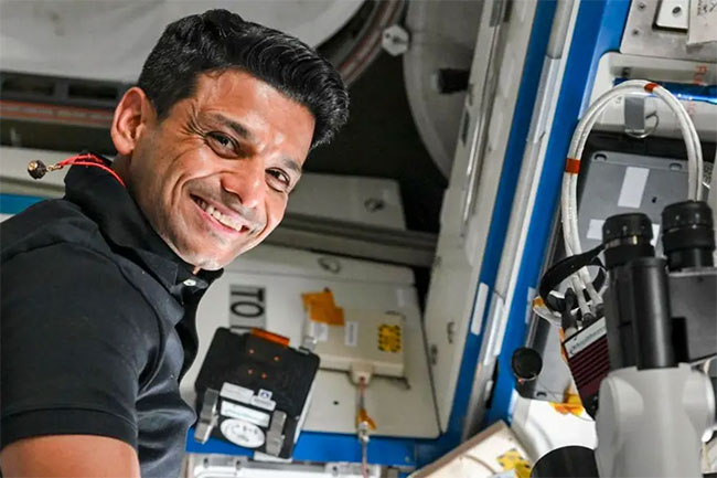 First Indian astronaut to go to ISS is on his way back