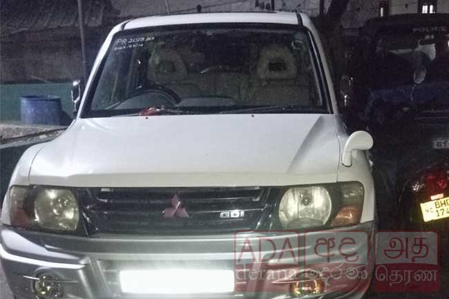 Police seize illegally assembled jeep in Himbutana