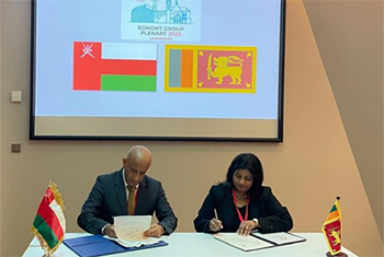 MoU signed between Sri Lanka and Oman to exchange intelligence on money laundering activities