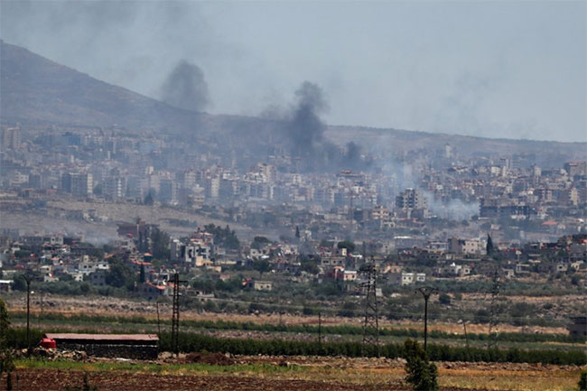 Israel strikes near the defense ministry in Syria