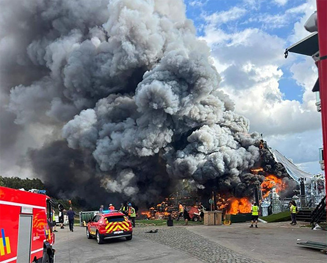 Huge fire ravages Belgiums Tomorrowland music festival main stage, days ahead of opening