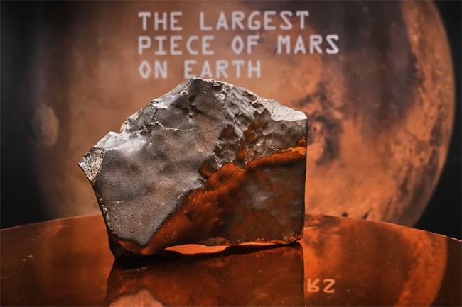 Largest Mars rock ever found on Earth sells for $4.3m at auction