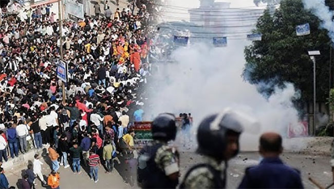 Bangladesh police arrest 20 after deadly clashes in ousted premiers hometown