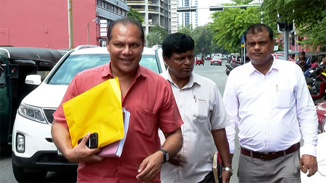 MP Dayasiri Jayasekara appears before CID