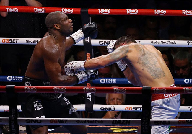Oleksandr Usyk knocks out Daniel Dubois for undisputed heavyweight title