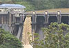 One spill gate of Upper Kotmale Reservoir opened due to heavy rain