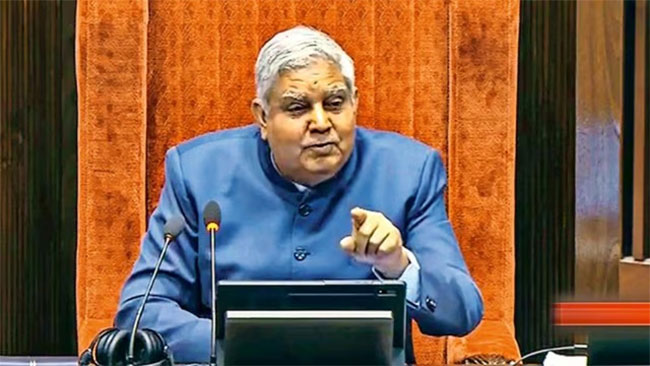 Indias Vice President Dhankar resigns citing health concerns