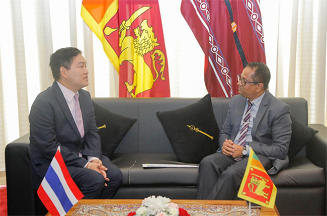 Sri Lanka, Thailand discuss expanding bilateral cooperation and FTA Implementation