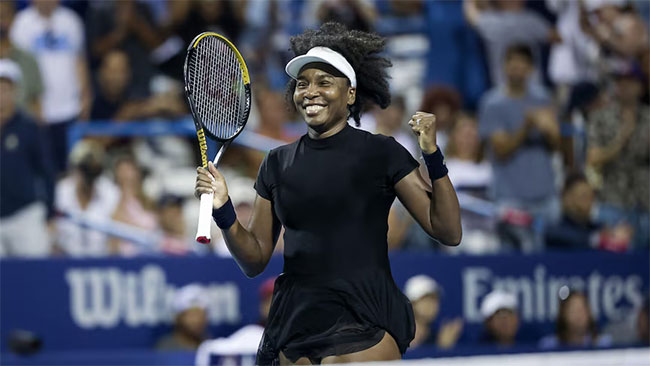 Venus Williams becomes second oldest to win WTA Tour level match