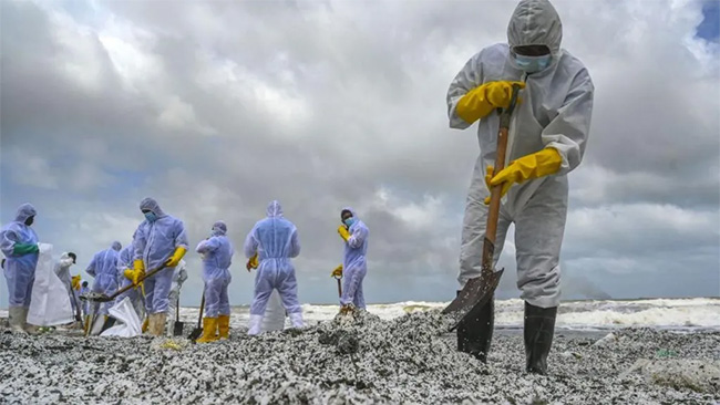 BBC uncovers lasting toxic legacy of cargo ship disaster off Sri Lanka