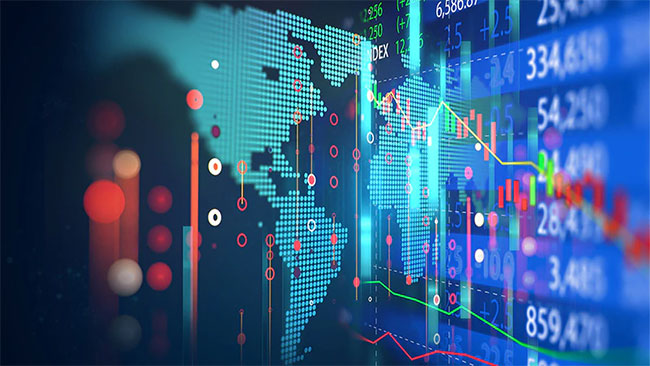 Global stock index falls, euro slides after US-EU trade deal