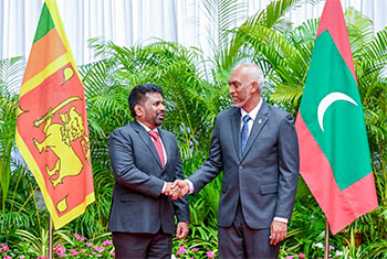 President AKD in Maldives