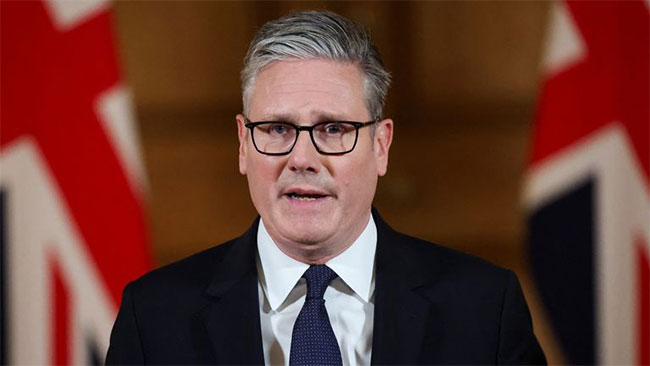 UK to recognise Palestinian state unless Israel meets conditions