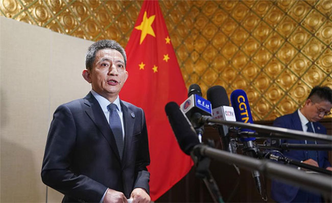 Chinas representative terms U.S. trade talks in Stockholm in-depth, candid, constructive