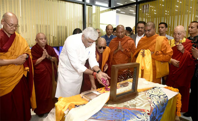 Piprahwa gems: Sacred Buddha relics return to India after 127 years