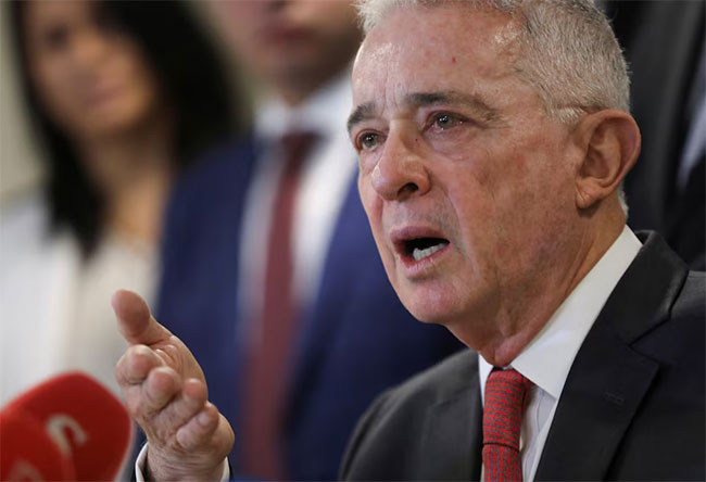 Colombia ex-president Uribe sentenced to 12 years of house arrest, will appeal