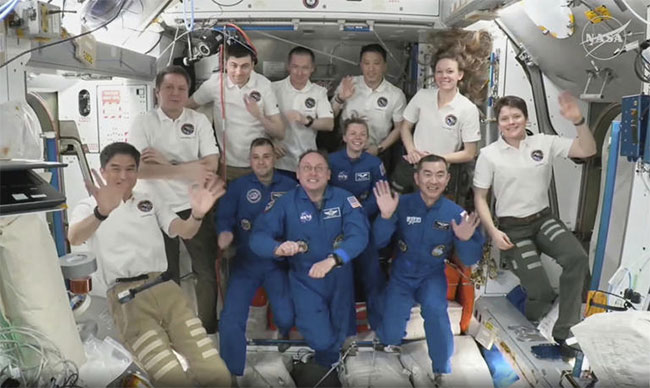 SpaceX delivers astronauts to International Space Station just 15 hours after launch