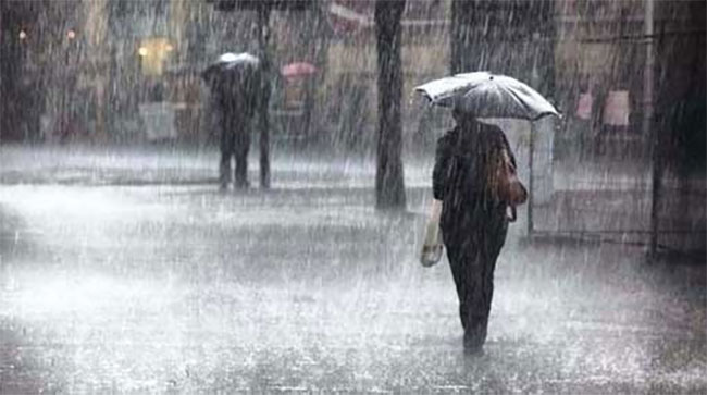 Cloudy skies, heavy showers expected in several areas today 