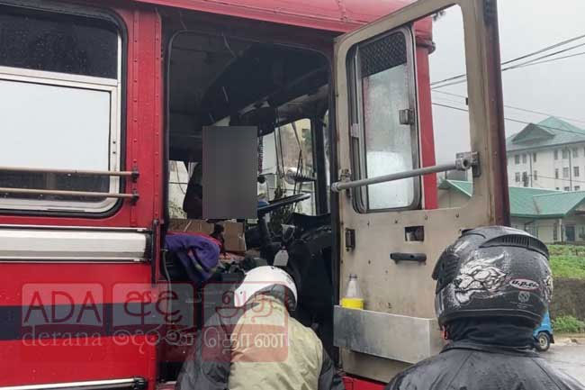 SLTB bus driver arrested in Nuwara Eliya while driving under the influence of alcohol