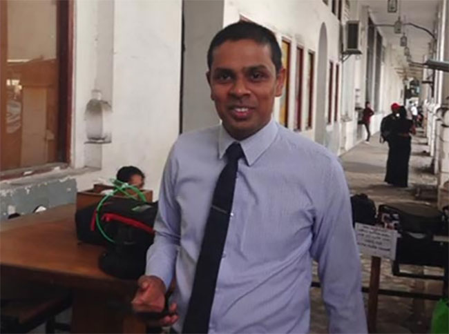 MP Ramanathan Archchuna arrives at CID
