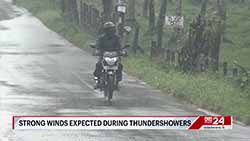 Advisory issued for severe lightning (English)