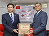 China donates Rs. 400 mln in disaster relief equipment to Sri Lanka 