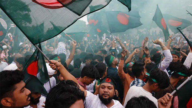 Bangladesh announces election as country marks year since ex-PM fled