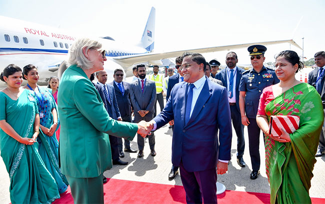 Governor-General of Australia arrives in Sri Lanka on three-day visit